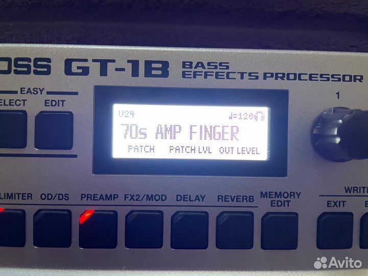 Процессор для бас- гитары boss GT 1-B