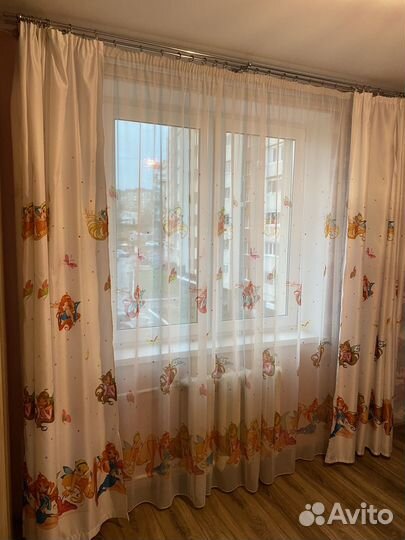 Комплект шторы и тюль
