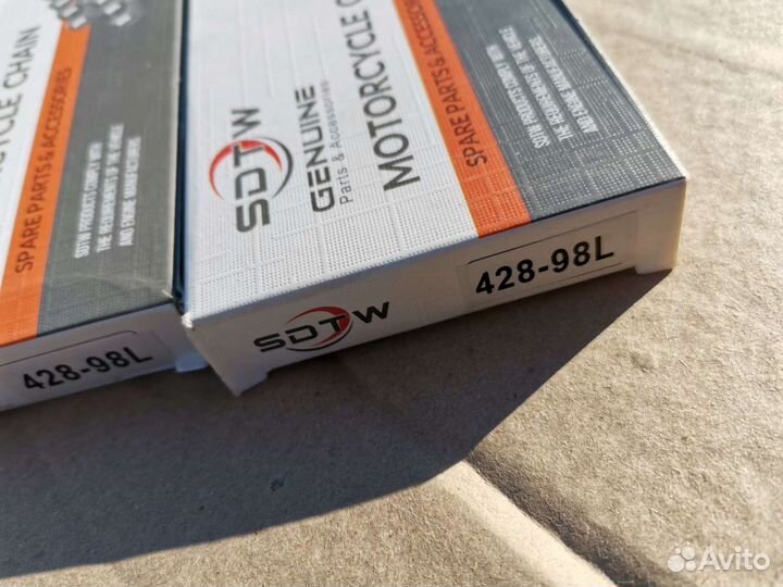 Цепь 98 зв. Для мопеда Альфа /Дельта