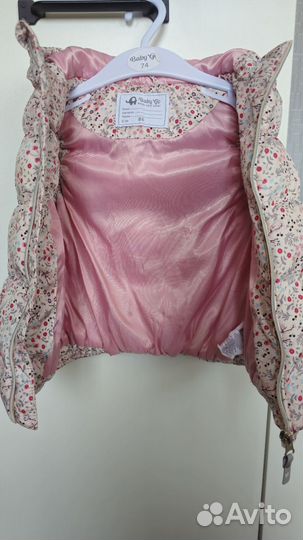 Жилетка для девочки утепленная