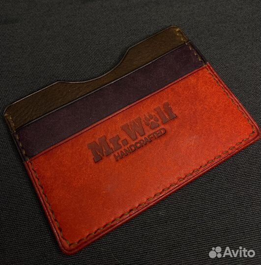 Картхолдер тинькофф кожа