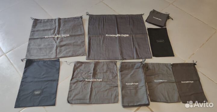 Zegna пакеты, чехлы, пыльники и др