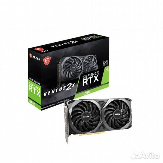 Видеокарта MSI rtx 3060 12 гб