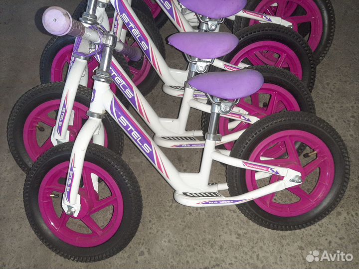 Велосипеды Stels Pilot 180, 190, 200, беговелы