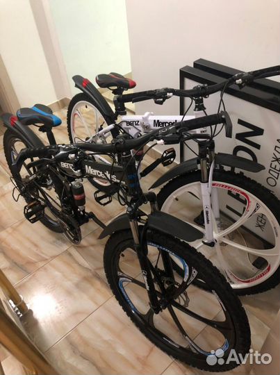 Велосипед на литых дисках