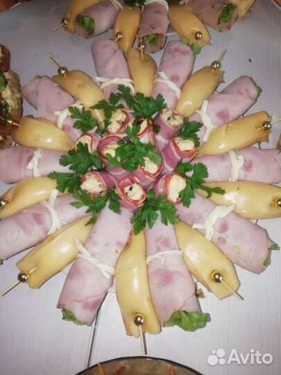 Закуски на заказ