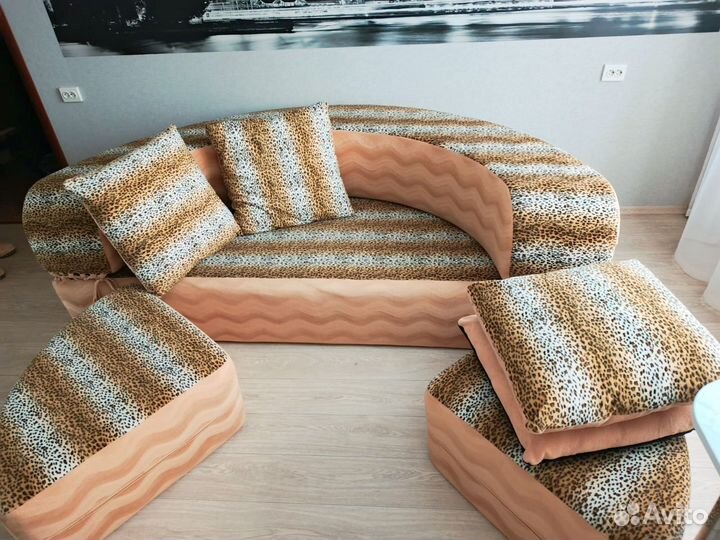 Диван кровать круглый