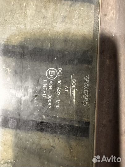 Volvo fl6 стекло кабины заднее