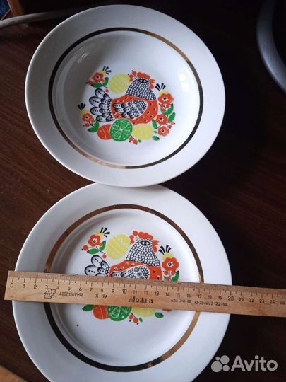 Детские тарелки СССР