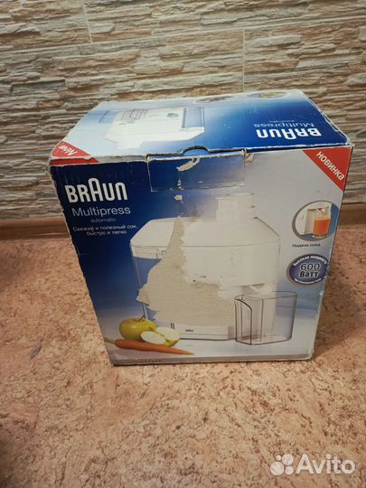 Соковыжималка braun