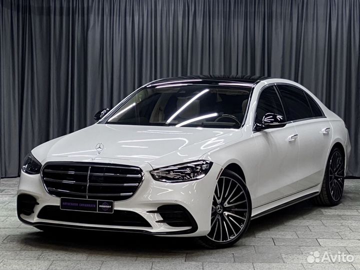 Mercedes-Benz S-класс 3.0 AT, 2022, 1 096 км