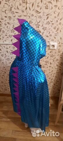 Накидка костюм дракона, без размера