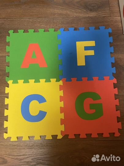 Детский коврик пазл