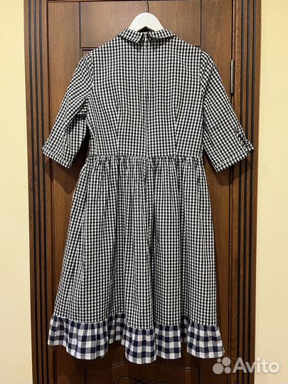Платье в клетку S