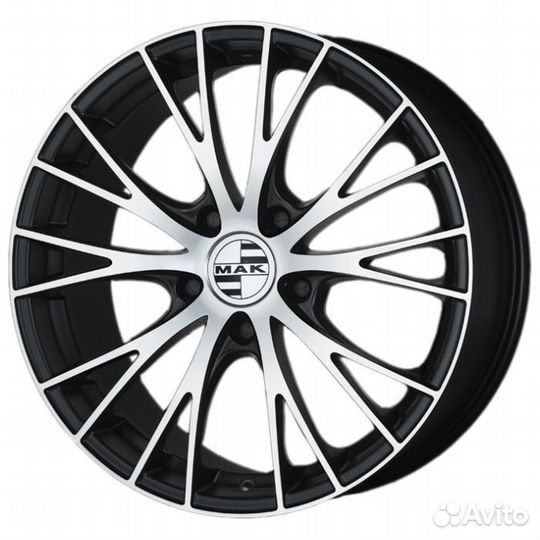 Диски MAK Rennen 10x21 5*112 ET19 DIA66.6 Ice Black Литой