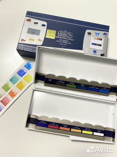 Mijello набор акварельных красок