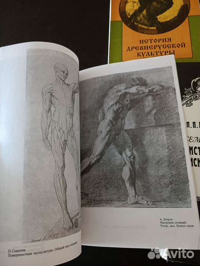 Набор книг (3шт) Гнедич история искусств рисование