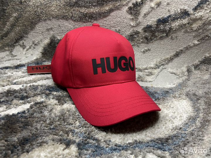 Кепка бейсболка Hugo Boss red