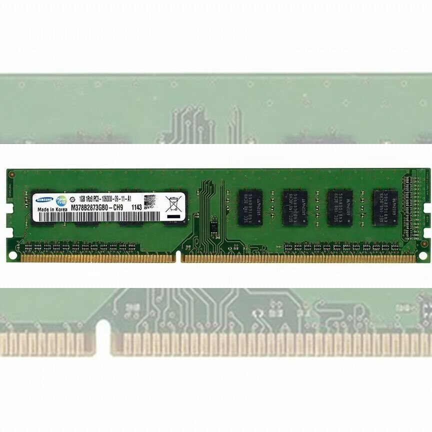 [M378B2873GB0-CH9] Оперативная Память Samsung 1gb M378b2873gb0-Ch9