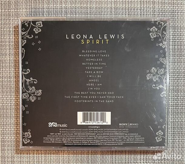 Leona Lewis - Spirit CD Rus