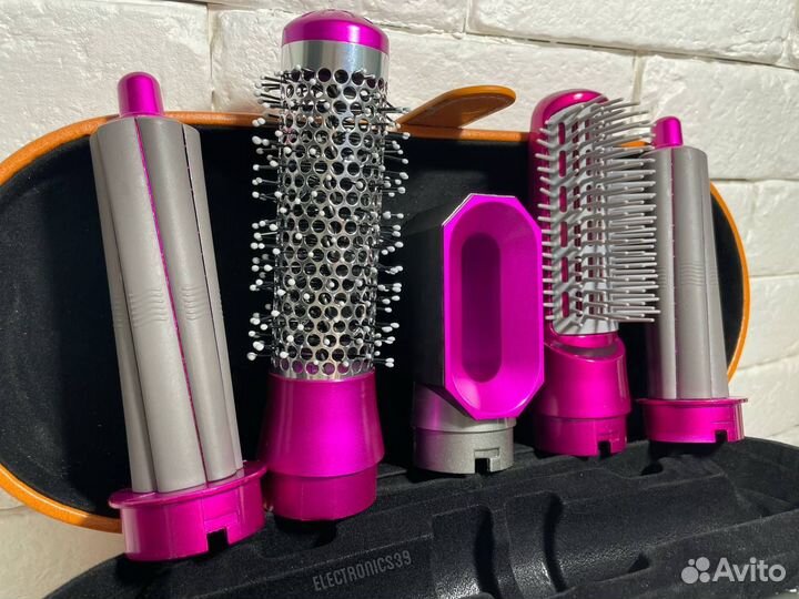 Мультистайлер dyson / стайлер дайсон с насадками