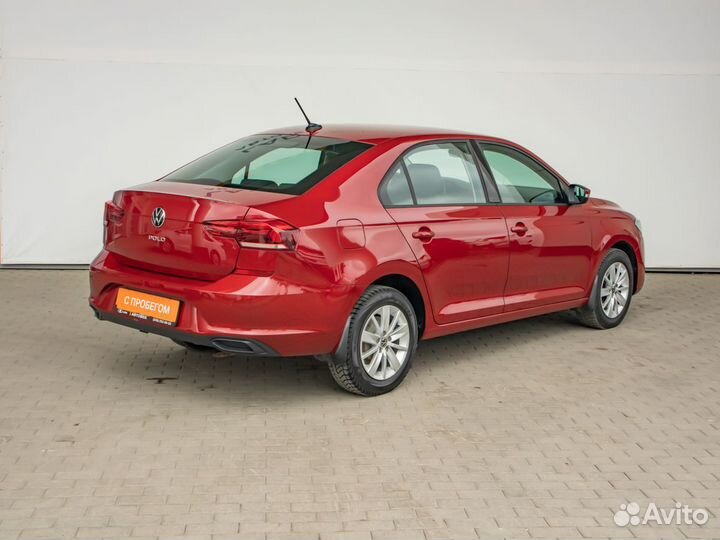 Volkswagen Polo 1.6 AT, 2021, 46 544 км