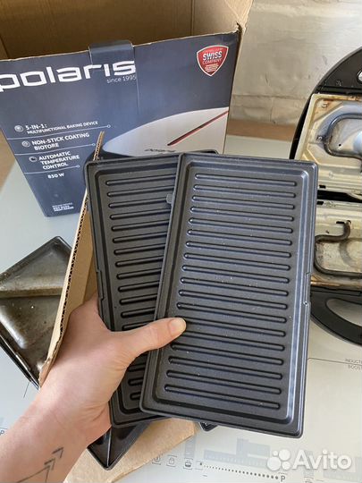 Вафельница-мультипекарь 5 в 1 Polaris