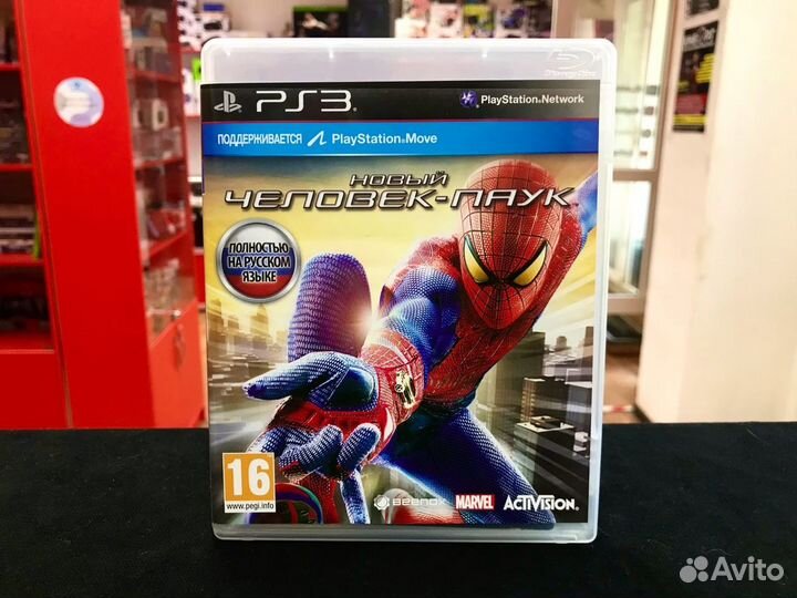 Диск PS3 Новый Человек-Паук
