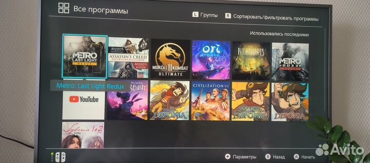 Продаю Nintendo switch