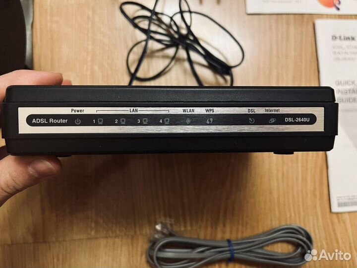 Роутер DSL-2640U / adsl2