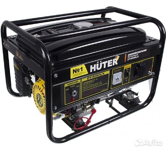Бензиновый генератор Huter DY4000LX