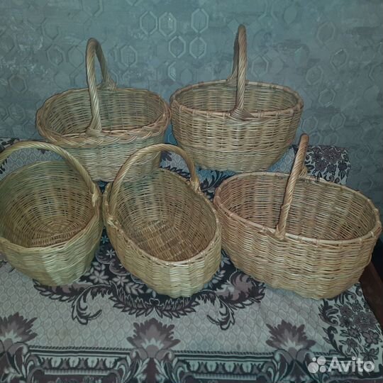 Корзины плетеные