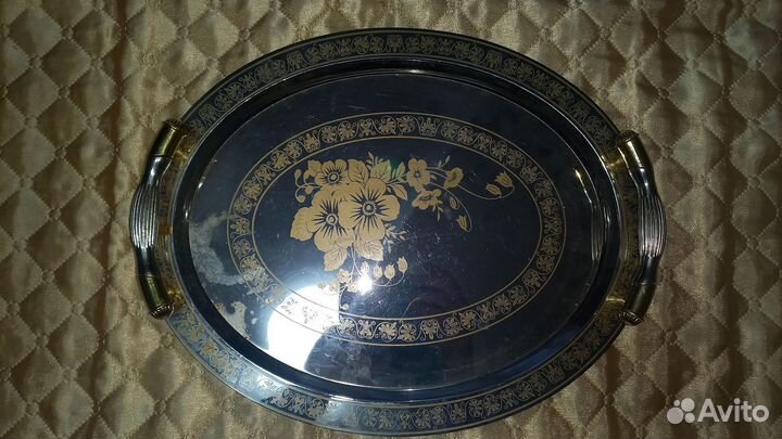 Поднос металлический из нержавеющей стали