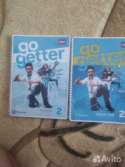 Учебник и тетрадь английского языка go getter 2