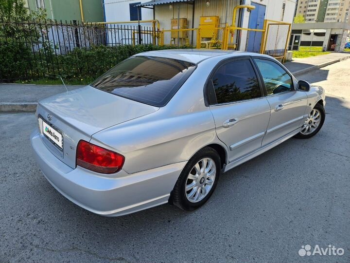 Hyundai Sonata 2.0 МТ, 2005, 189 515 км