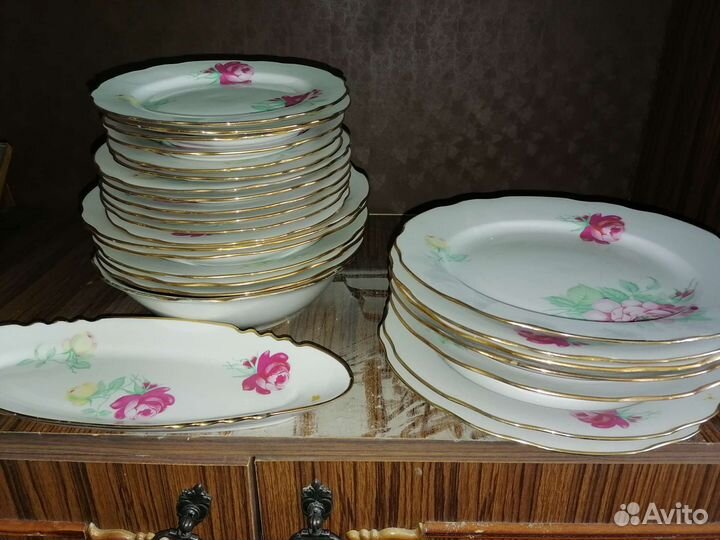 Набор столовой посуды фарфор