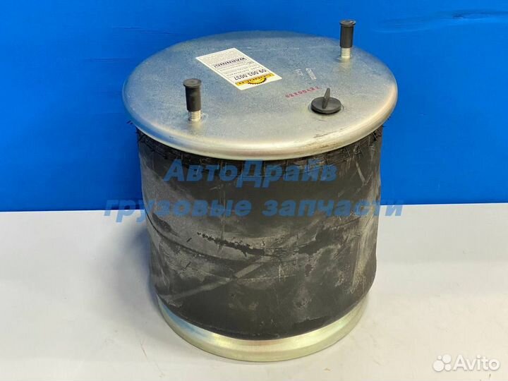 Пневморессора SAF со стаканом в сборе 2 шпильки +