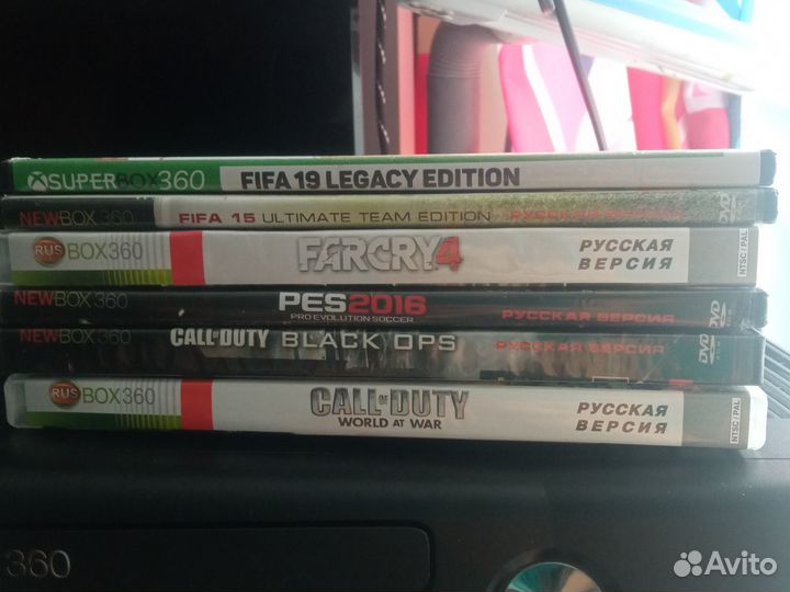 Диски на xbox 360