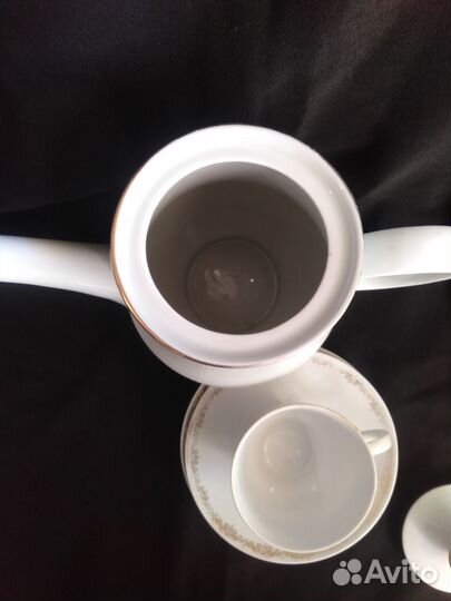 Кофейник и чайная пара гдр