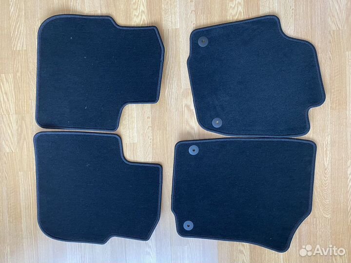 Коврики ворсовые оригинал Volkswagen Polo liftback