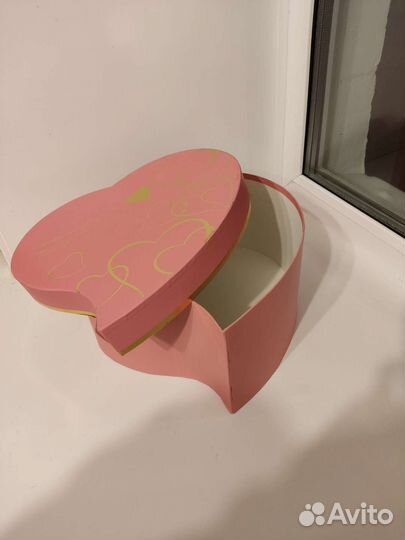 Подарочная коробка сердце