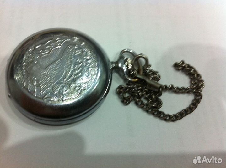 Часы карманные молния СССР Глухарь