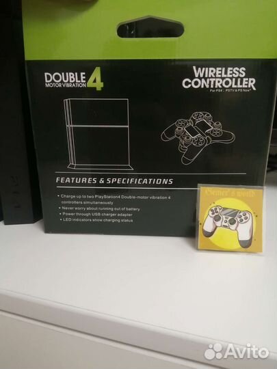 Джойстик dualshock ps4 v2в корпусеDualSense5 белый