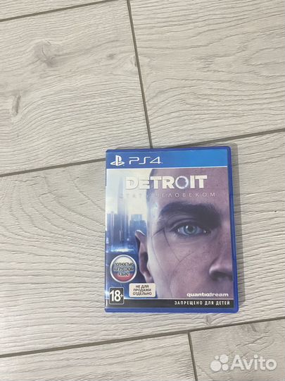 Диски на ps4 Detroit
