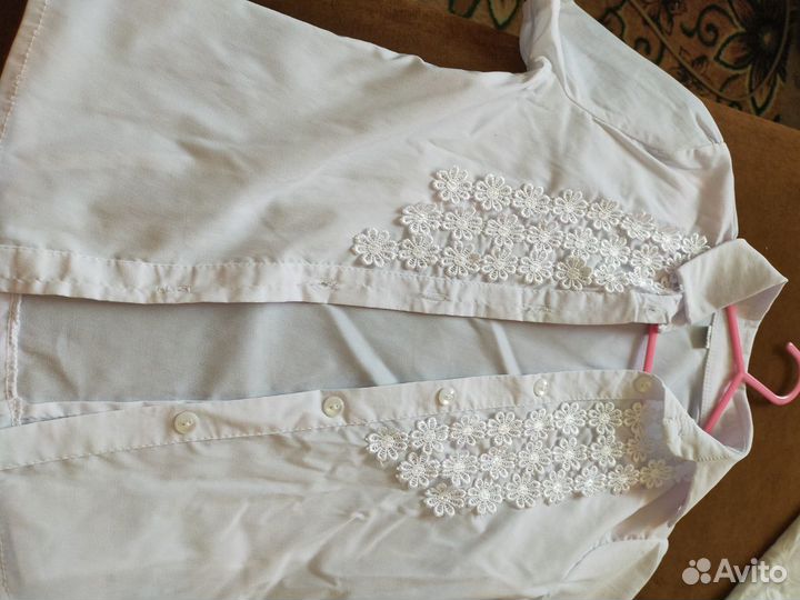 Рубашка школьная