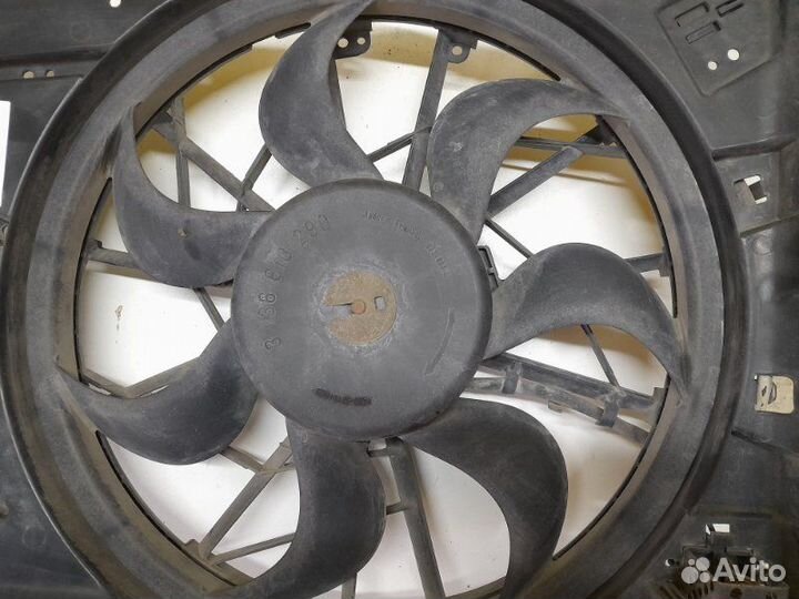 Вентилятор охлаждения (основной,кондиц) Ford Focus