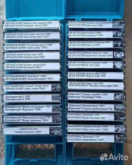 Аудиокассеты разных фирм