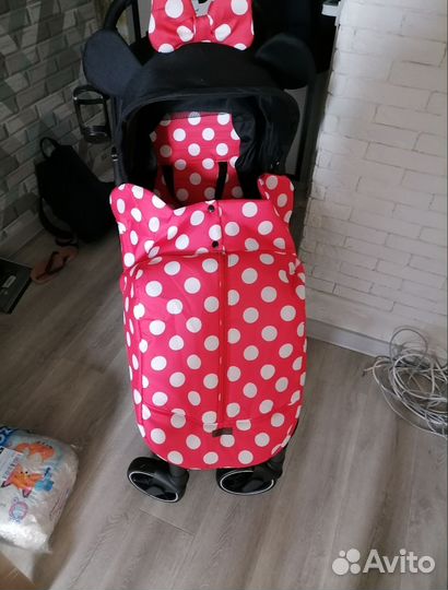 Прогулочная коляска мини маус