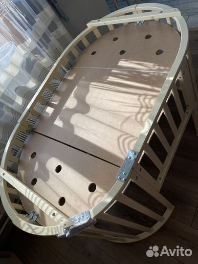 Детская кровать овальная 8 в 1