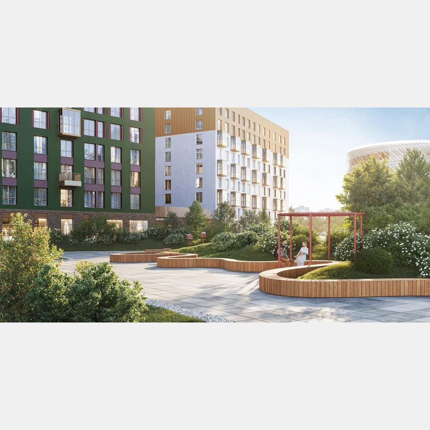 1-к. квартира, 39,6 м², 9/9 эт.